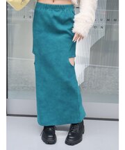 カットオフロングスカート