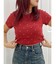 ラインストーンコンパクトＴシャツ