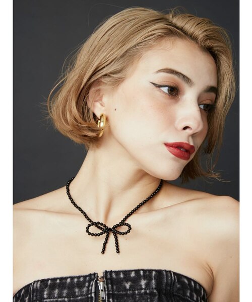 【heradi】'Breeze'080Earring〜ピアス★日本未入荷 2021FW セール】【forksy.】ハートボールピアス（ピアス（両耳用