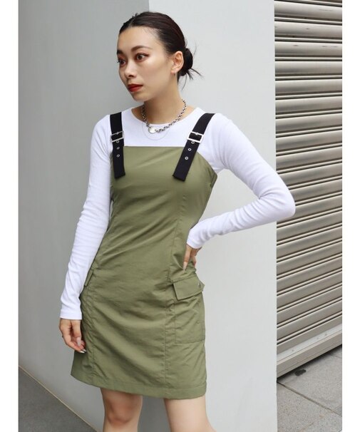 ベルテッドミニワンピース