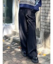 ハイウエストワイドパンツ
