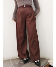 ハイウエストワイドパンツ