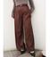 ハイウエストワイドパンツ