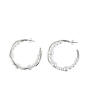 PEARL MIX HOOPピアス