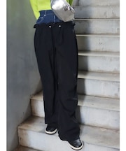 デニムドッキングドロストパンツ