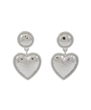 SURFACE HEART MOTIFピアス