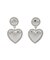 SURFACE HEART MOTIFピアス