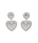 SURFACE HEART MOTIFピアス