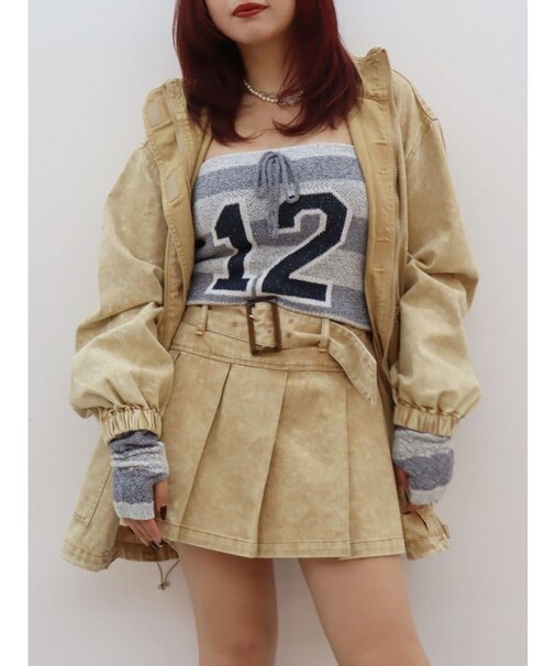 ミリタリーデザインルーズブルゾン【セットアップ着用可能】