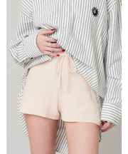 ポケットニットショートパンツ