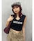 スタッズグラフィックタンクトップ