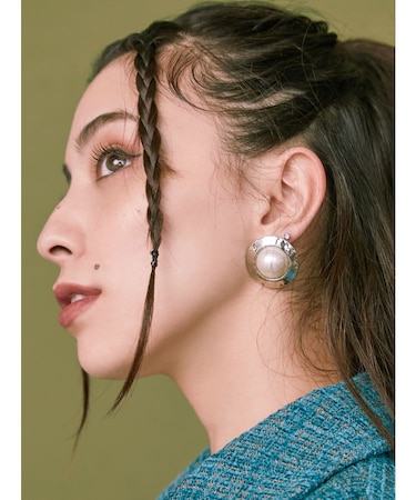 PEARL MOTIF BIG ピアス