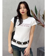 タイトグラフィックTシャツ