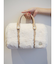 フェイクファーボストンBAG