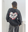 HEART PRINT DENIMトップス