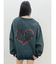 HEART PRINT DENIMトップス
