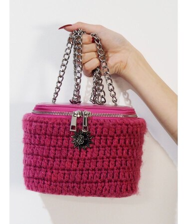 バニティーデザインニットBAG