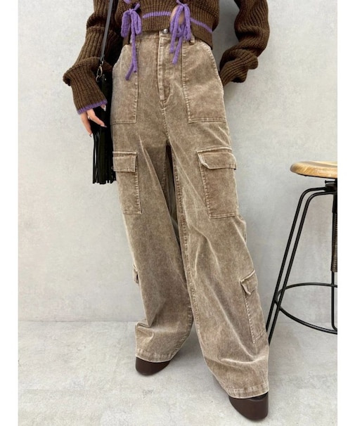 コーデュロイワークパンツ