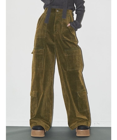 コーデュロイワークパンツ