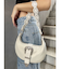 バックルデザインナイロンショルダーBAG