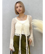 レースグランジデザイントップス