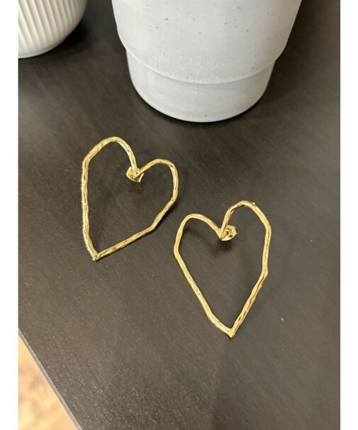 HEART MOTIF BIGピアス