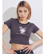 【メロクロコラボ】レースドッキングクロミTシャツ