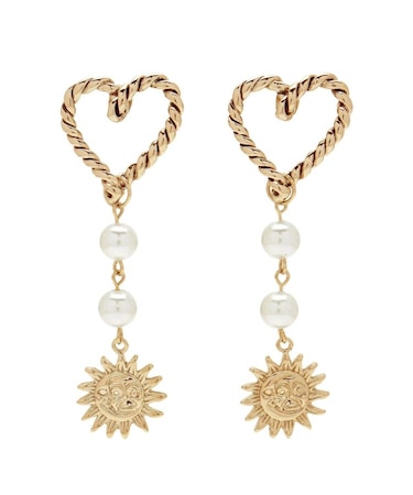 SUNNY MOTIF HEART CATCH ピアス