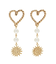 SUNNY MOTIF HEART CATCH ピアス