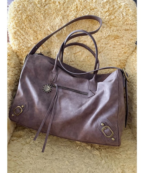 フェイクレザーボーホーBIG BAG