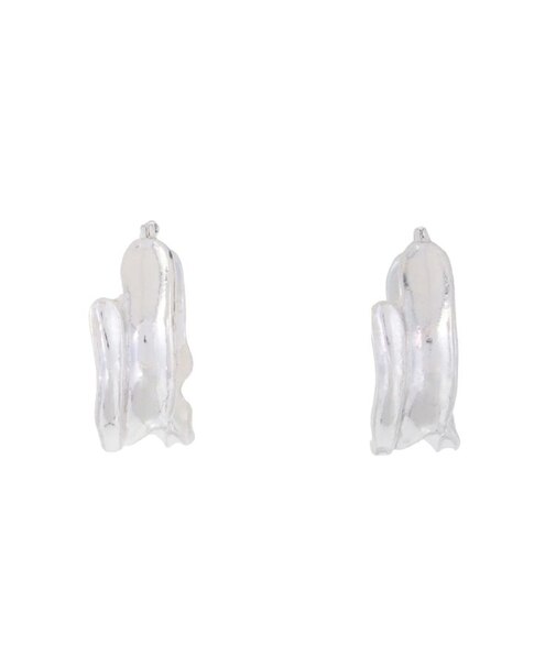 LEAF DESIGN HOOP ピアス