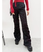 ギャザーフレアパンツ