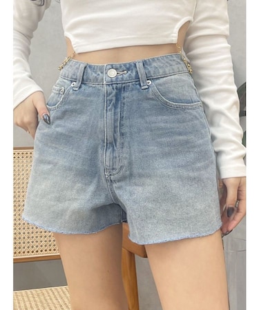 BASICデニムショートパンツ