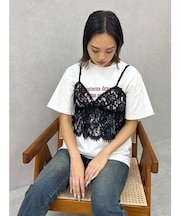 【WEB限定】レースビスチェSETTシャツ