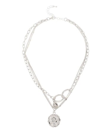 COIN CHARM 3連ネックレス