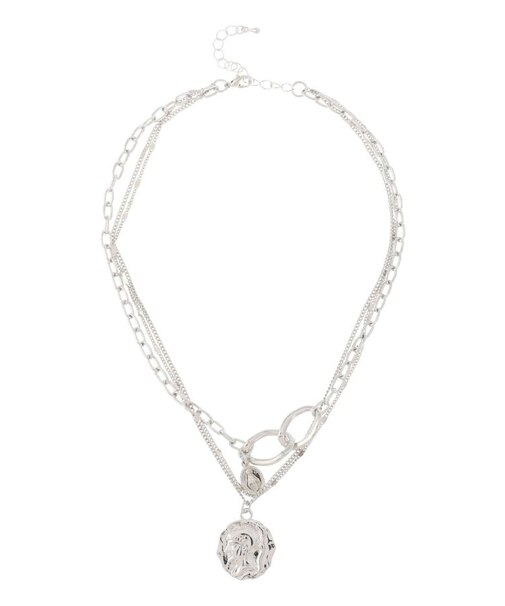 COIN CHARM 3連ネックレス