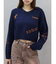 Embroideryニットトップス