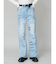 オリジナルグラフィックデニムパンツ