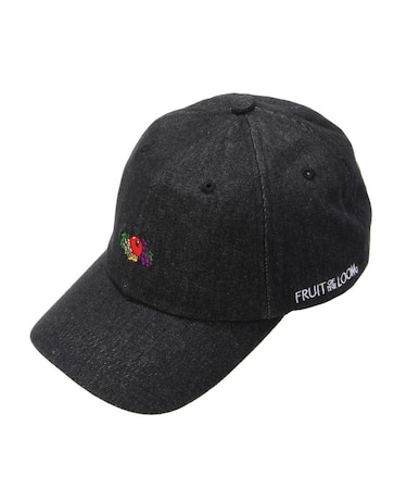 【FRUIT OF THE LOOM】 LOGO EMB デニムLOW CAP