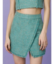 ツイードミニスカート【セットアップ着用可能】