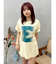 フロントロゴオーバーサイズTシャツ