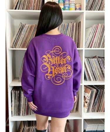 Bitter Heart BIG スウェットトップス