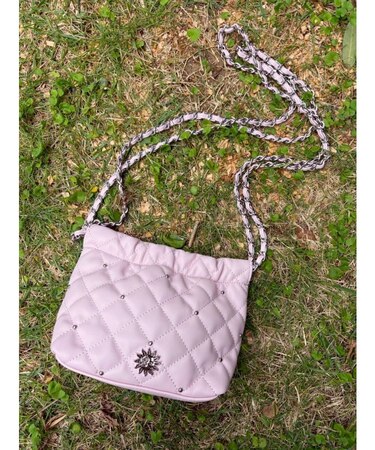 キルティングチェーンミニショルダーBAG