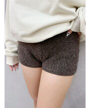 コンパクトニットショートパンツ【セットアップ着用可能】
