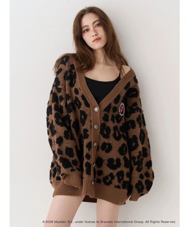 【ザ・ローリング・ストーンズ】Vネックカーディガン