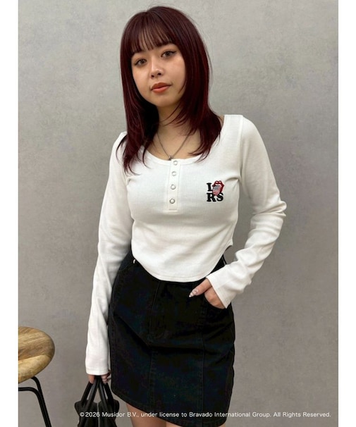 【ザ・ローリング・ストーンズ】ヘンリーネックトップス