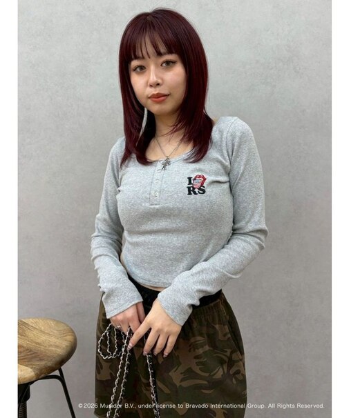 【ザ・ローリング・ストーンズ】ヘンリーネックトップス