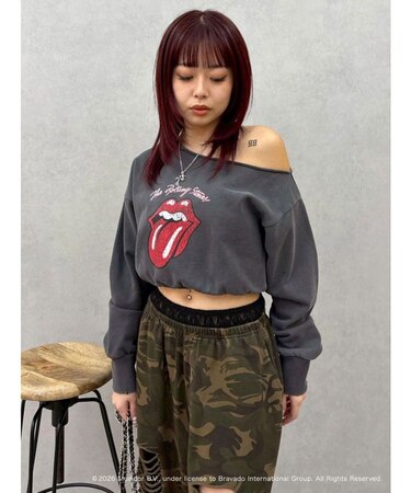 【ザ・ローリング・ストーンズ】ワンショルスウェット