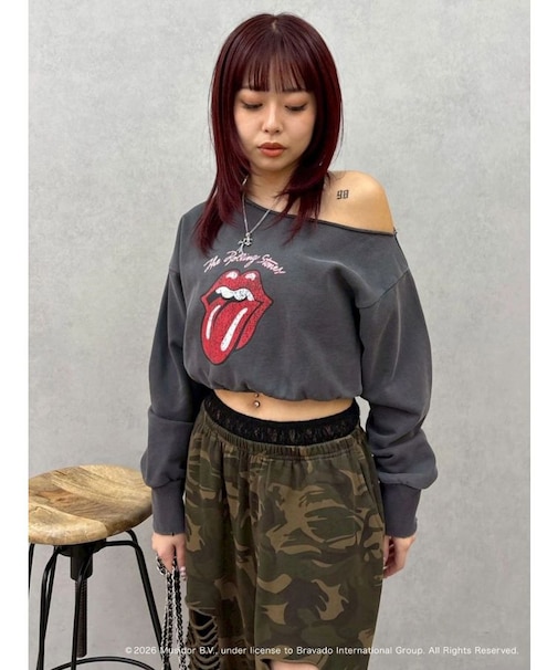 【ザ・ローリング・ストーンズ】ワンショルスウェット