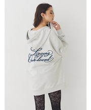Lovingグラフィックジップパーカー